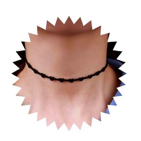 Andelaisi Vintage Black Satin Choker Necklace Black Velvet Ribbon Choker Necklace Love Heart collar Necklace Boho Black Heart Necklace Jewelry for Women