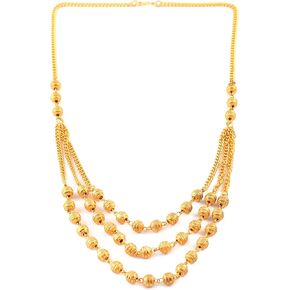 JewarHaat Necklace Indian Bollywood Set AD CZ Elegant Gold Plated Choker Fashion Handcrafted Traditional Royal Mughal Jewelry for Women