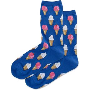 Hotsox Women's Ice Cream Crew Socks 1 Pair, Women's 9-11