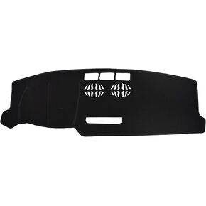 Custom Fit Dashboard Black Center Console Cover Dash Mat Protector Sunshield Cover for 2017 2018 2019 Mazda CX-5 CX 5 SUV