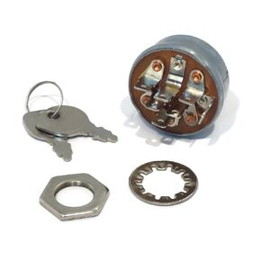 The ROP Shop New Ignition Starter Key Switch w/ 2 Keys for Murray 092556 092556MA 5412H 92556