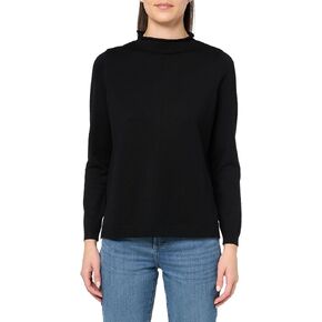 Adrianna Papell Women's Mock Neck Step Hem Sweater