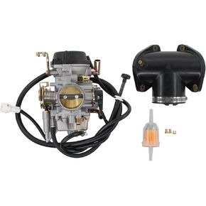 ApplianPar Carburetor Carb and Intake Manifold Boot for Yamaha Roadstar 1600 1700 1999-2014