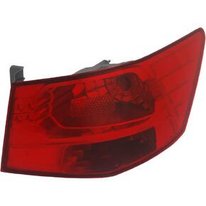 TYC Right Tail Light Assembly Compatible with 2010-2013 Kia Forte