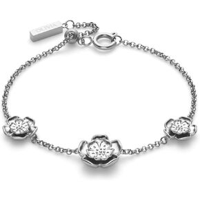 Olivia Burton Jewelry - Women's Signature Tudor Rose Bracelet - Stainless Steel,Hypoallergenic - For Everyday Wear - Gift For Her