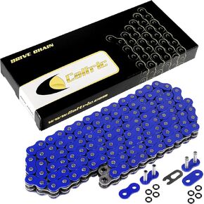 Caltric O-Ring Blue Drive Chain Compatible with Suzuki Ltz400 Ltz-400 Quadsport Ltz 400 2003-2009