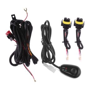 MDEOOSKY Fog Light Wiring Harness Kit Fog Lamp LH+RH Replacement for Chevy Silverado 1500 1500HD 2500HD 2500 3500 3500HD 2003-2006(2007 Classic)