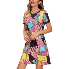 Halloween Sally Nightmare Costume Women Adults Cosplay Jack and Sally Costumes