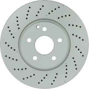 BOSCH 36010983 QuietCast Premium Disc Brake Rotor - Compatible With Select Mercedes-Benz C300, C350, E250, E350, E400; FRONT - Single