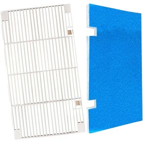 RV AC Filter Replacement Filters for-Dometic 3313107.103 3105012.003, MERV 6 for RV High-Efficiency Foam-Pad for Camper Grille Travel Trailer Replacement, 4 Pack 14" x 7.5" Filters Blue