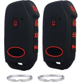 KAWIHEN Silicone Key Fob Cover Compatible with 2022 2023 KIA K5 Forte NIRO Seltos Sorento Soul Sportage Stinger Key Fob(5 Button, NOT FIT FLIP FOB)