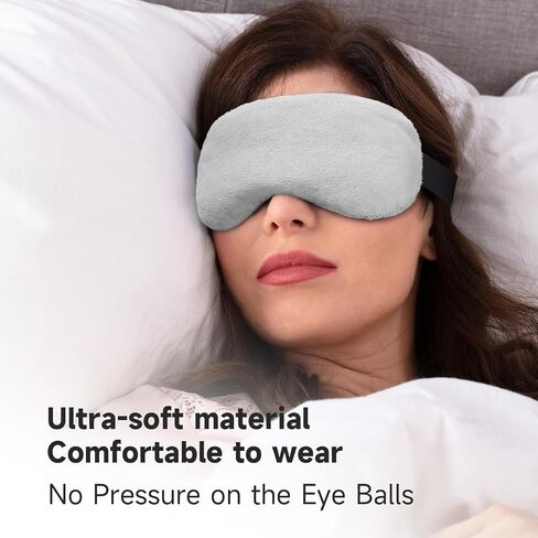 Umisleep Lavender Eye Mask, Aromatherapy Weighted Eye Mask for Dry Eyes, Sleep Mask for Men Women, Hot & Cold Therapy Eye Cover for Compression Pain Relief, Eye Pillow for Puffy Eyes, Sinus Pain-Pink in Saudi Arabia