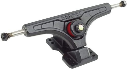 Longboard Skate Trucks (2-Pack) - 165MM, 50 Degree - Made from Hardened Alloy Steel - Strong, Comfortable Max Bushing - Premium Longboard Trucks (Raw) in Saudi Arabia