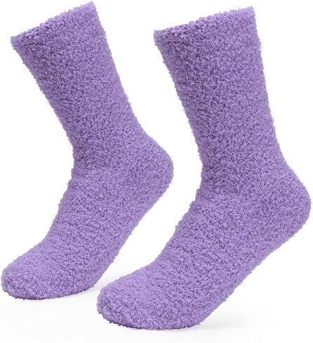 ZTL 40th 50th 60th Birthday Gifts for Women, Fuzzy Coral Fleece Socks, Funny Birthday Present for Mom, Friends, Wife, Sister in Saudi Arabia