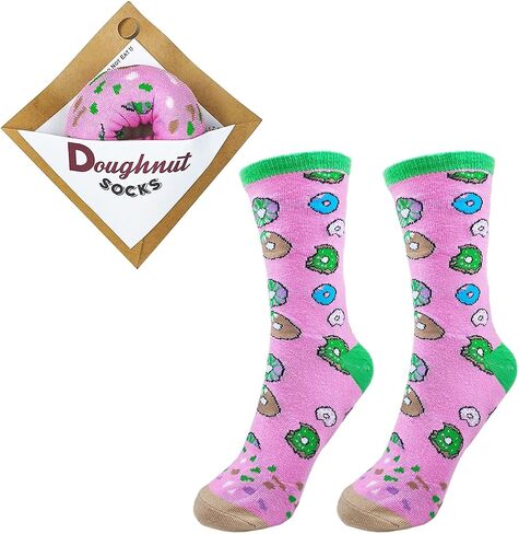 Fun Socks Funny Socks for Women Cute Novelty Socks Crew Socks Spotted pattern Cotton Socks Valentines Day Gift for Women/Men in Saudi Arabia