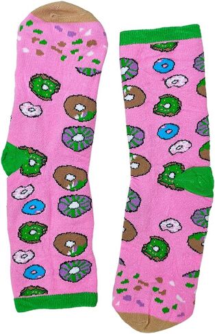 Fun Socks Funny Socks for Women Cute Novelty Socks Crew Socks Spotted pattern Cotton Socks Valentines Day Gift for Women/Men in Saudi Arabia
