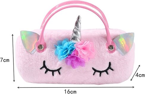 حافظة نظارات صلبة من القطيفة، حقيبة تخزين المكياج، حقيبة نظارات شمسية محمولة ذات هيكل صلب بمقبض in Kuwait