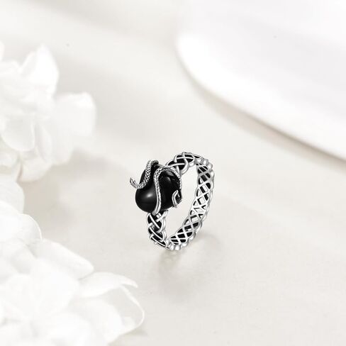 Ring for Women 925 Sterling Silver Ring Cool rings for women Silver Ring Christmas Birthday Gift for Wife in Saudi Arabia