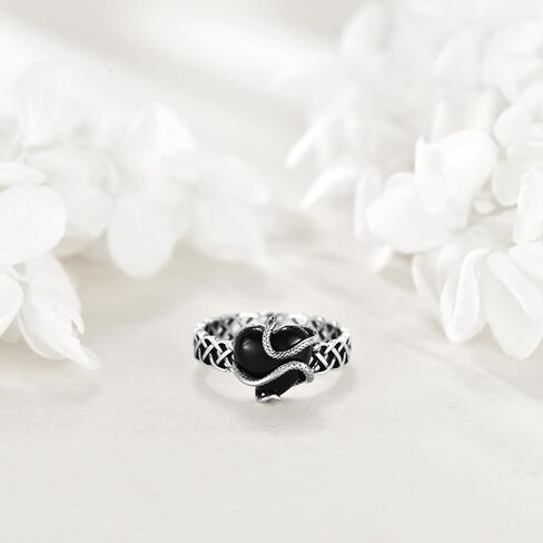 Ring for Women 925 Sterling Silver Ring Cool rings for women Silver Ring Christmas Birthday Gift for Wife in Saudi Arabia