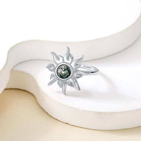 Ring for Women 925 Sterling Silver Ring Cool rings for women Silver Ring Christmas Birthday Gift for Wife in Saudi Arabia