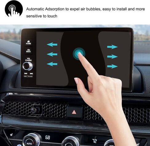 2017-2023 CRV EX EX-L Touring 7 Inch Car Navigation Screen Protector, Scratch-Resistant Ultra HD in-Dash Clear Tempered Glass Screen 9H Hardness 0.33mm in Saudi Arabia
