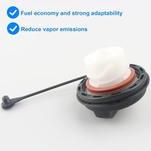 غطاء غاز الوقود FC1079، FC1080 متوافق مع Ford Lincoln Mercury - 2004-2009 F150 Ranger، 2007-2015 Edge، 2008-2012 Escape، 2006-2009 Fusion، 2008-2013 Mus-tang، 2008-2015 Taurus، 05-11 Town Car ، أكثر in Kuwait