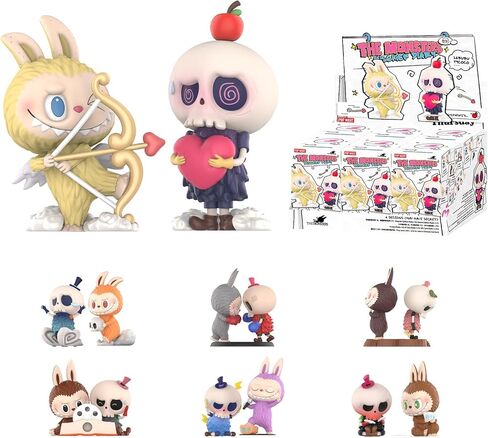 شخصيات صندوق أعمى من سلسلة The Monsters Mis Chief Diary من POP MART، ألعاب غامضة بتصميم عشوائي لديكور المنزل الحديث، مجموعة ألعاب قابلة للجمع لملحقات المكتب، مجموعة كاملة in Kuwait