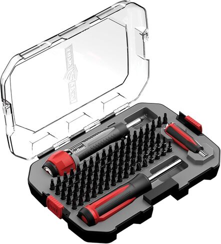 Real Avid Gunsmithing Torque Wrench Kit | All in One Torq Driver Tool with Screwdriver Bit Set & Accurate 1 Inch/Pound Setting for Precision Scope Mounting. Premium KIT. in Kuwait