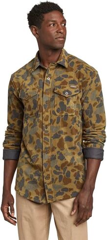 Eddie Bauer Men's Chutes Long-Sleeve Microfleece Shirt in Saudi Arabia
