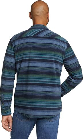 Eddie Bauer Men's Chutes Long-Sleeve Microfleece Shirt in Saudi Arabia