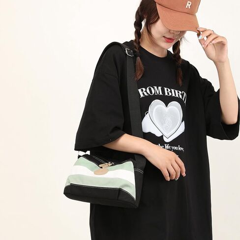 Crossbody Bag for Women Small Canvas Lightweight Crossbody Purses Shoulder Bag in Kuwait