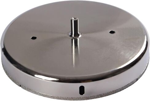 6 inch Diamond Hole Saw Drill Bit Ceramic Porcelain Glass, Tiles, Marble, Granite, Quartz, Plaster Ceiling Walls Coated Core Holesaw DIY True 6 Inches in Kuwait