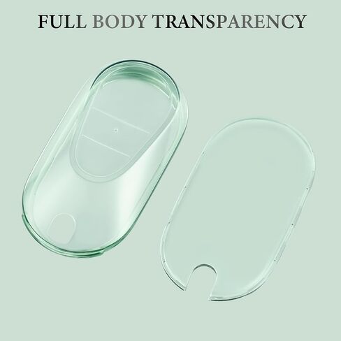 OFFCURVE Transparent Key fob Cover Fits for Mercedes Benz TPU Smart Key Case Car Key Shell Protector for 2020-2022 Mercedes Benz S-Class C-Class,Purple in Saudi Arabia