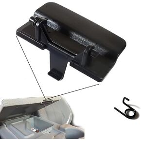 KARPAL Center Console Jump Seat Lid Latch Compatible With 2010-2018 Ford F150 Black