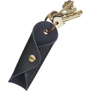 Wrap Keychain for motorcycle, Genuine Leather Key Organizer, Handmade Keyring Accessories.
