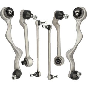 RWD Front Lower Forward & Rearward Control Arms Ball Joint & Sway Bar Links for BMW 128i 135i 325i 328i 330i 335i 335is X1 2006 2007 2008 2009 2010 2011 2012 2013 Front Suspension Kit