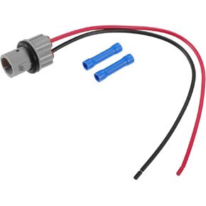 ACROPIX Side Marker Lamp Light Bulb Socket Wire Harness, for Mercedes-Benz C250 2012-2015, ABS, No.A0005400966, Gray, 1 Set Car Parts