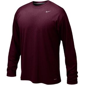 Nike Cardinal Legend Long Sleeve Performance Shirt