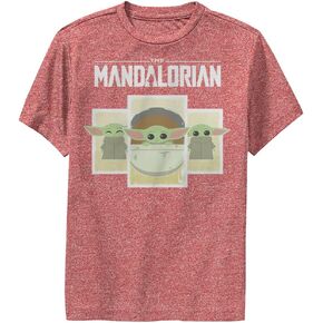 STAR WARS Mandalorian Child Boxes Boys Short Sleeve Tee Shirt