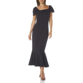 Shoshanna Women's Midnight Stretch Crepe Bridget Dress