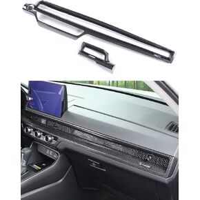 For Honda CRV 2023 2024 2025 Center Console Dashboard Trims, Low-Key Luxurious Wood Grain Interior Front Air Vent Frame Cover Molding for CR-V LX, EX, EX-L, Sport Hybrid, Sport Touring Hybrid- Wood