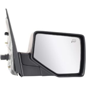For Ford Explorer 2006 07 08 09 2010 Door Mirror Passenger Side | Power | Heated | Textured Black | Replacement For FO1321270 | 6L2Z17682CAA