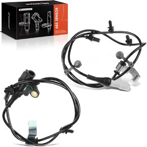 A-Premium ABS Wheel Speed Sensor Compatible with Ford, Lincoln Models - Edge, MKX, 2009-2010, 3.5L, FWD - Rear Driver and Passenger Side, Replace# 9T4Z2C190B, 9T4Z2C190A 2-PC Set