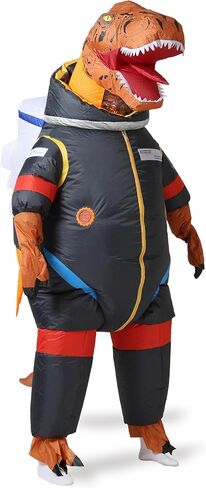 Dinosaur Astronaut Inflatable Costume, Spacesuit T Rex Costume, Adult Size in Saudi Arabia