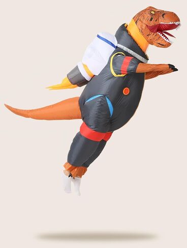 Dinosaur Astronaut Inflatable Costume, Spacesuit T Rex Costume, Adult Size in Saudi Arabia