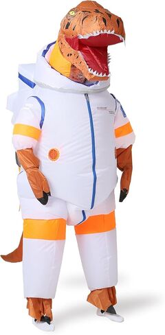 Dinosaur Astronaut Inflatable Costume, Spacesuit T Rex Costume, Adult Size in Saudi Arabia