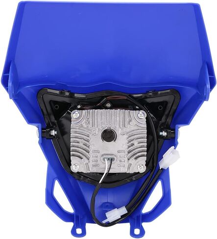 JFG RACING Dirt Bike Headlight,Motorcycle LED Headlight Enduro Pit Bike Headl Light Kit Universal for Most Motorcycle Dirt Pit Bike Enduro Like YZ85 YZ125 YZ250F WR250F WR450F（Blue） in Kuwait