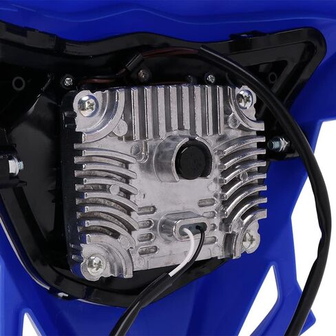 JFG RACING Dirt Bike Headlight,Motorcycle LED Headlight Enduro Pit Bike Headl Light Kit Universal for Most Motorcycle Dirt Pit Bike Enduro Like YZ85 YZ125 YZ250F WR250F WR450F（Blue） in Kuwait