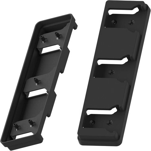 Battery Holder for Milwaukee M18 18V Battery, Mount 3 Slot Bulk Battery Garage Tool, Battery Holder for Milwaukee for Work Van, Shelf, Toolbox in Kuwait