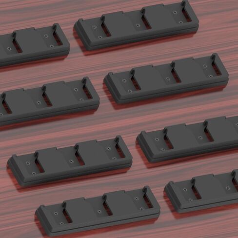 Battery Holder for Milwaukee M18 18V Battery, Mount 3 Slot Bulk Battery Garage Tool, Battery Holder for Milwaukee for Work Van, Shelf, Toolbox in Kuwait
